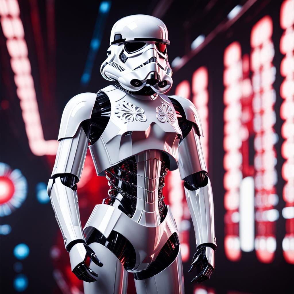 Star Wars Design, Droid Stormtrooper  🪐🎬🤖