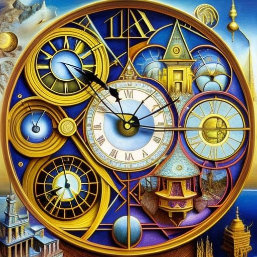 Hyperdetailed Clockwork Masterpiece in 8K HDR