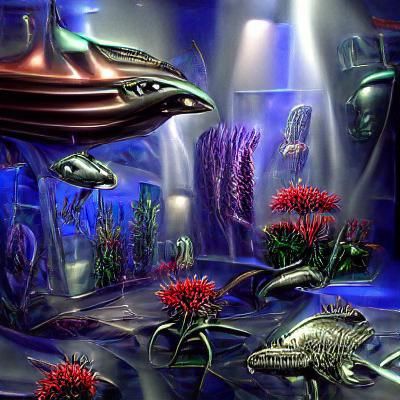 Perry Rhodan Alien Aquarium in HD
