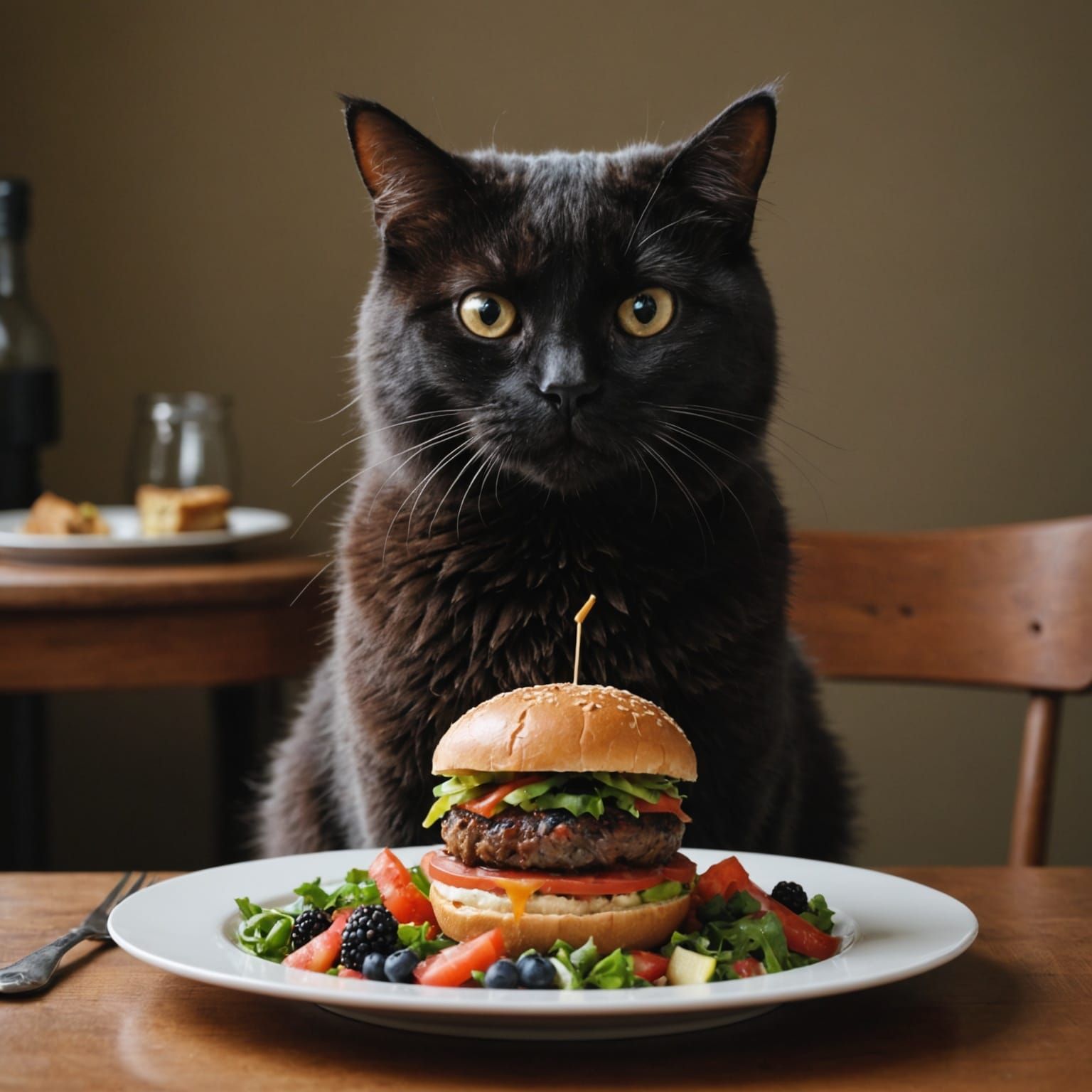 Surreal Mindgasm: An Abstract Feeding Scene