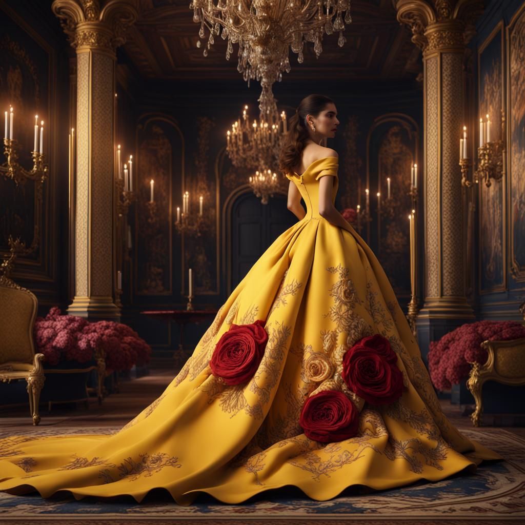 Beauty and the Beast dress