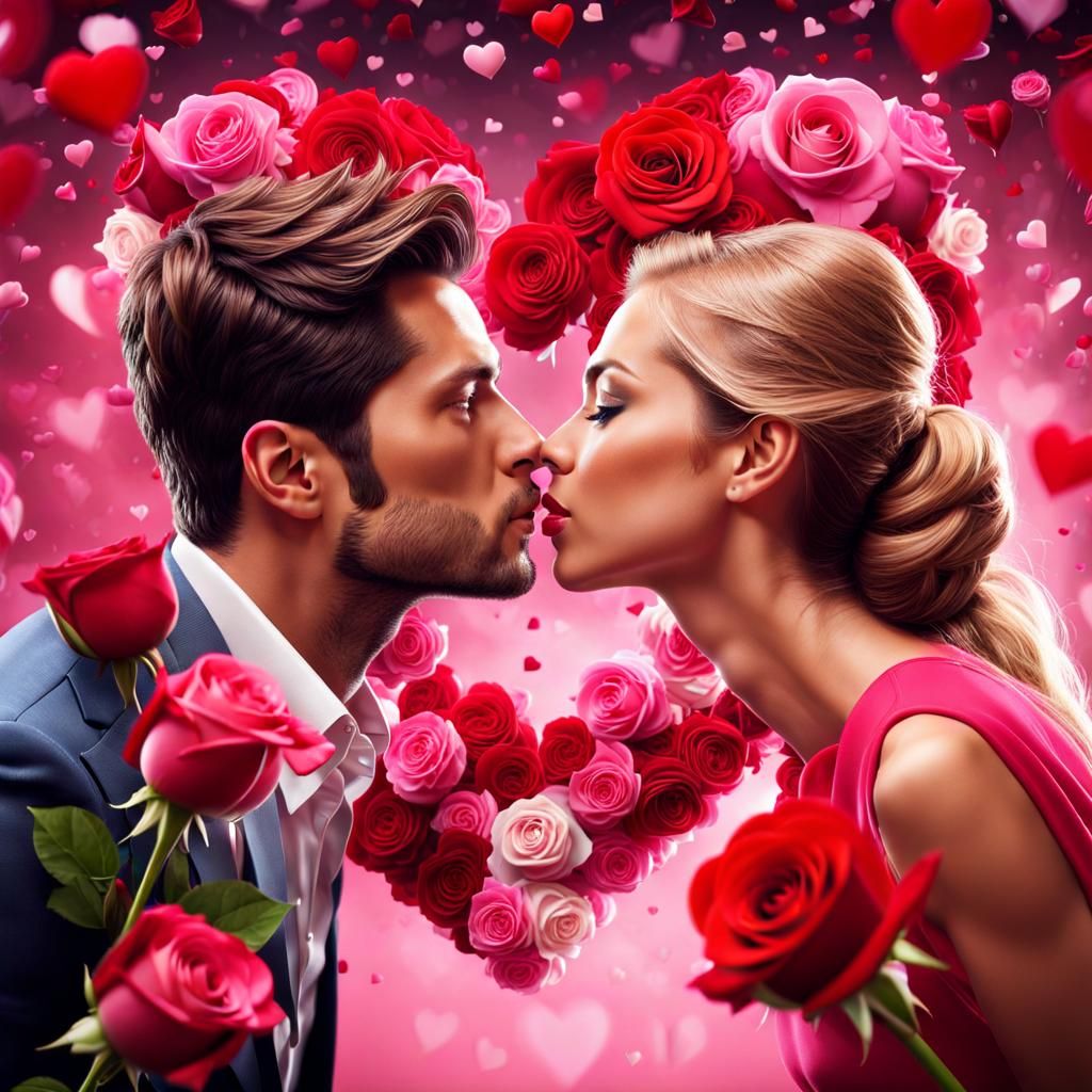 A 3D photo realistic full HD image of a beautiful gorgeous h...