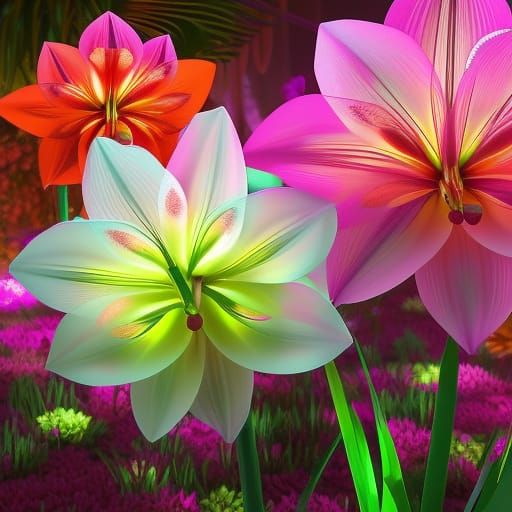 colorful flowers