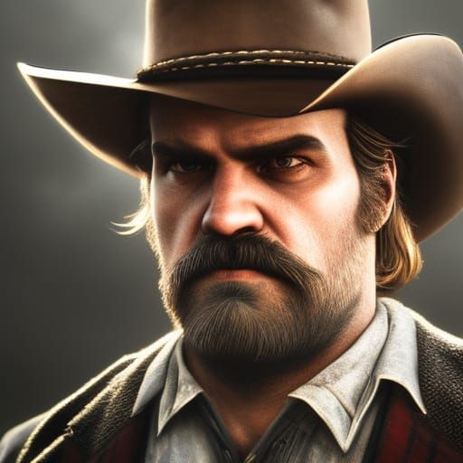David Harbour as Bill Williamson from Red Dead Redemption 2