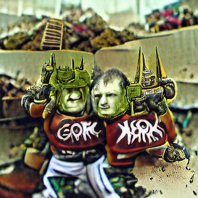 Gork and Mork: Ork Gods of Brutal Cunning