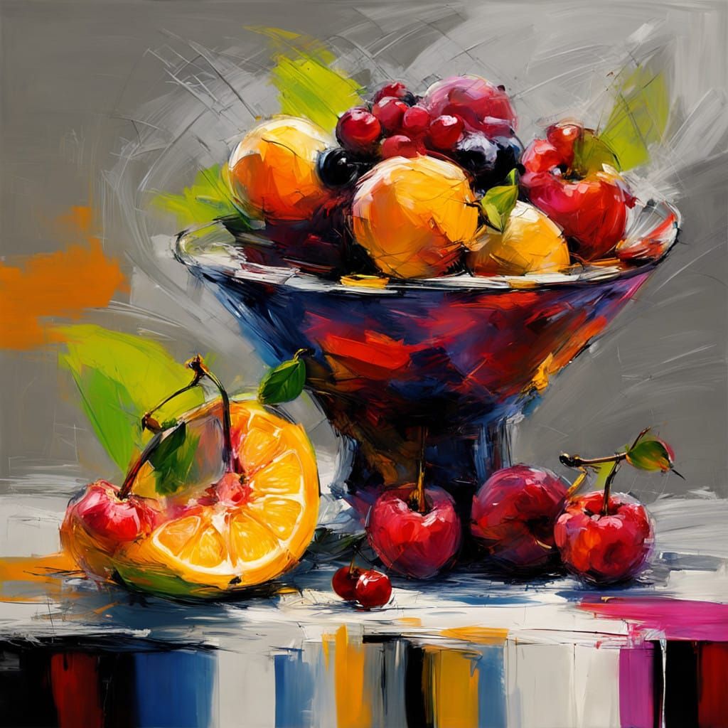 Still life with fruits