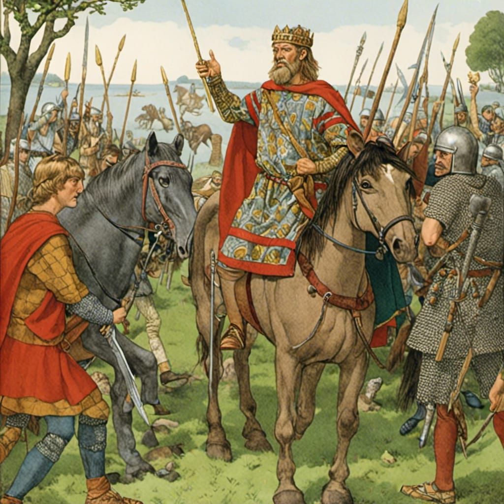 Arthur, King of Britons in 5th Century Wales