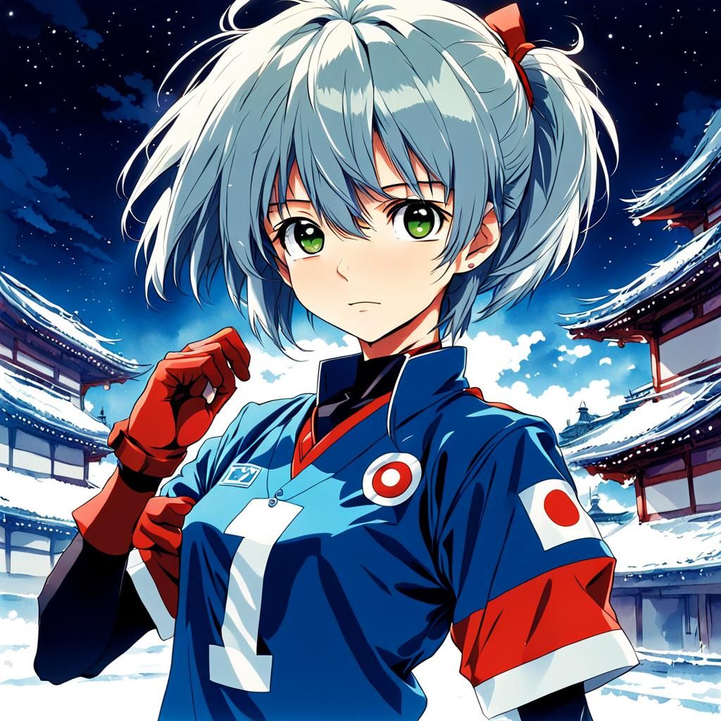 1990s Anime Key Visual, Manga Art Style