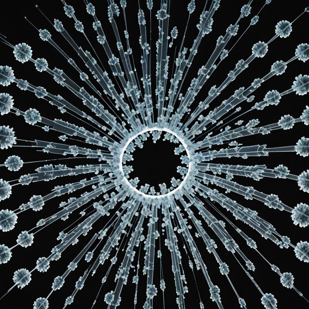 Crystal Structure Revealed in X-ray Diffraction