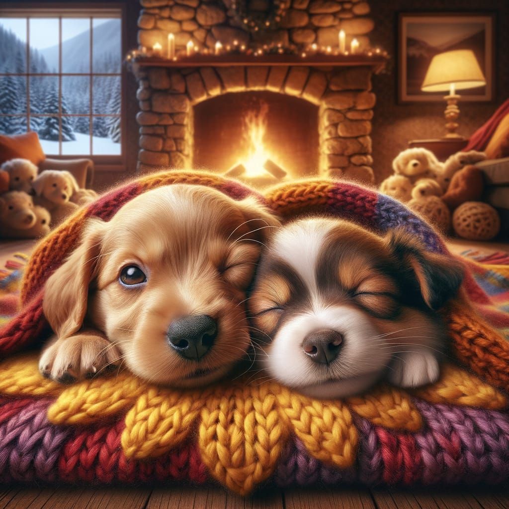 Winter Snuggles and Cheeky Cuddles