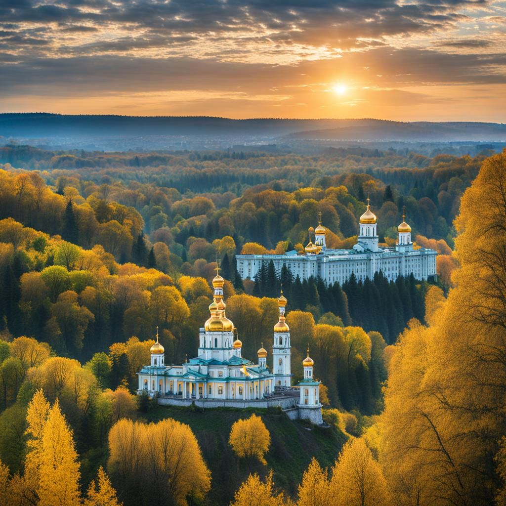 AI Generated Image of Ukraine Landscape