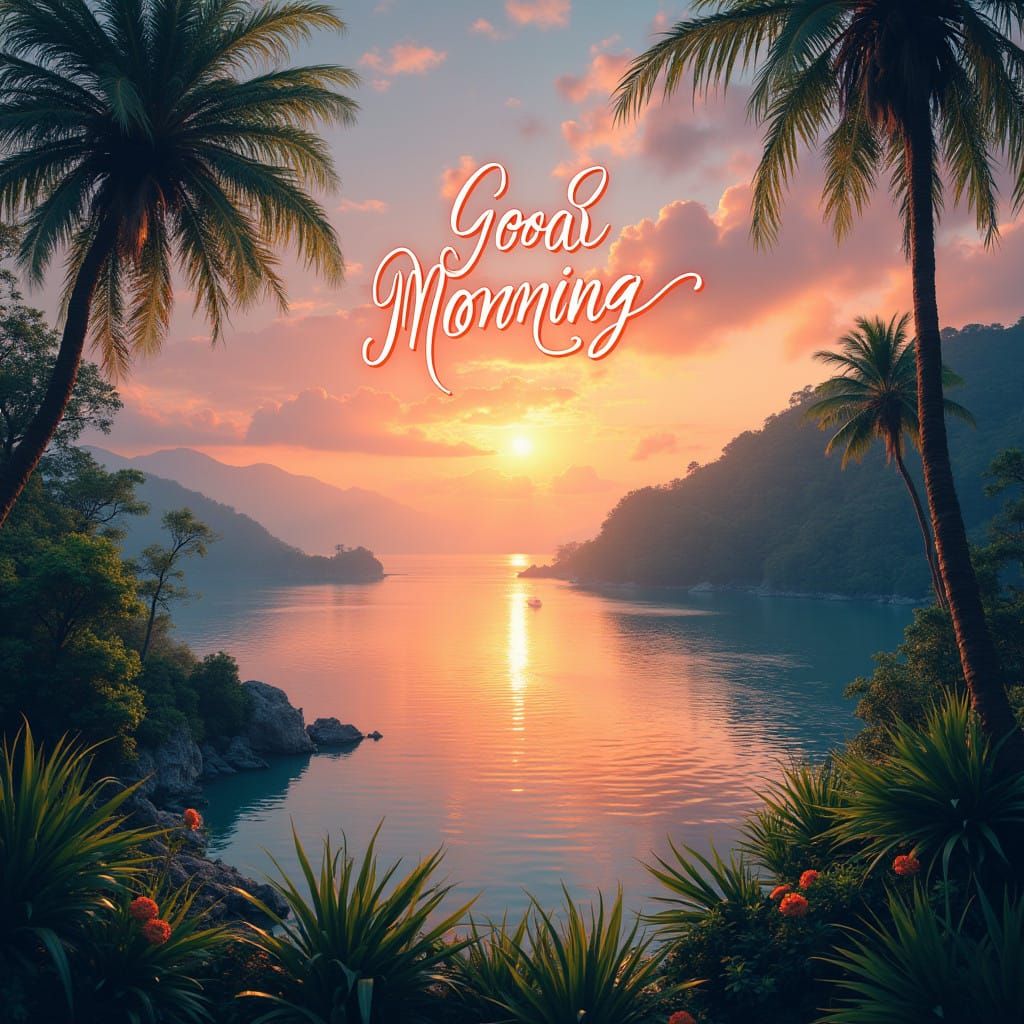 Peaceful Morning at Borneo's Tip