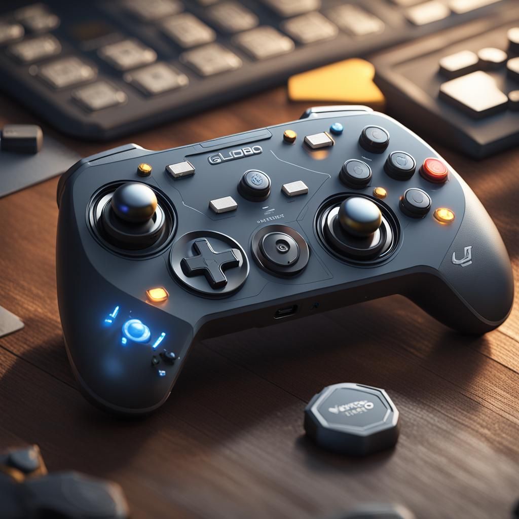 Globo Visio Game Controller in 3D