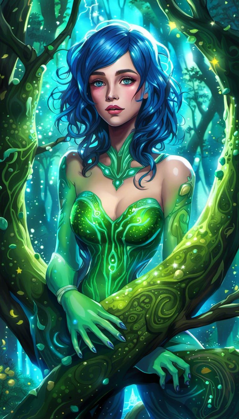 Lady with the Woodland powers