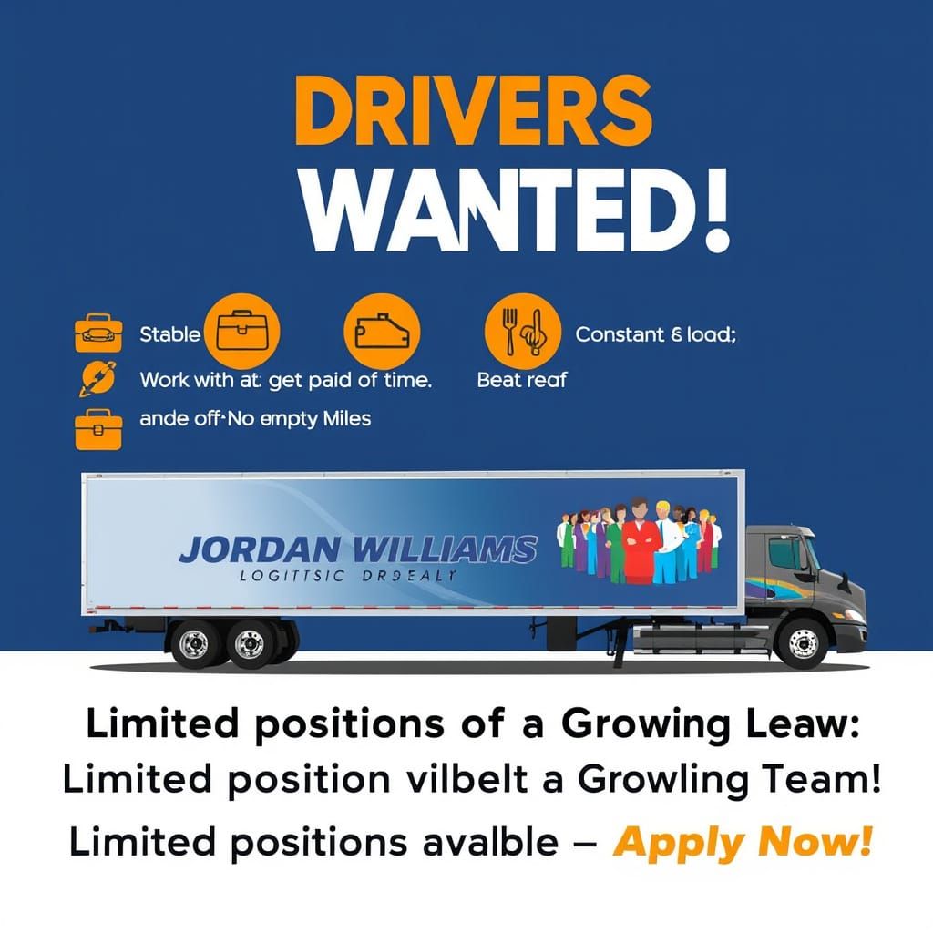 Drivers Wanted: Logistics Company Hiring with Stable Salary