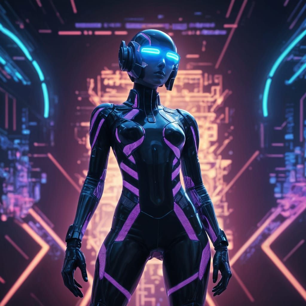 Minimalist Electronic Artist Cover Art