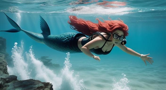 Mermaid's Emotional Dive