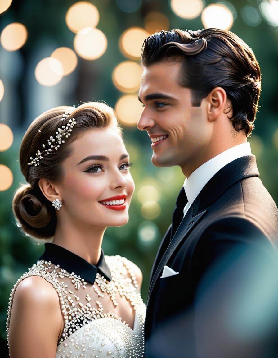 Mixed Celebs: Audrey Hepburn + Grace Kelly And Joaquin Phoen...