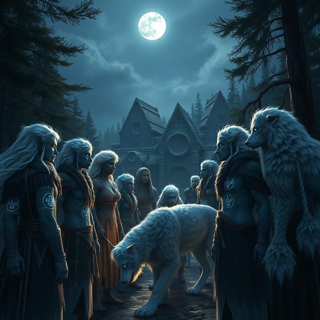 Moonweave Clan in Nordic Lunar Ceremony