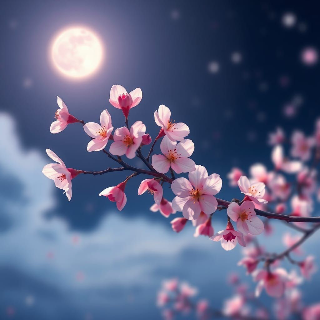 a plum blossom