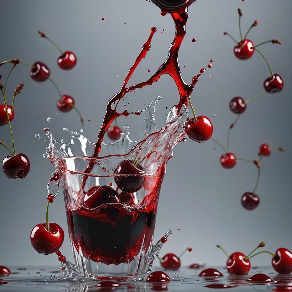 cherry splash..blood