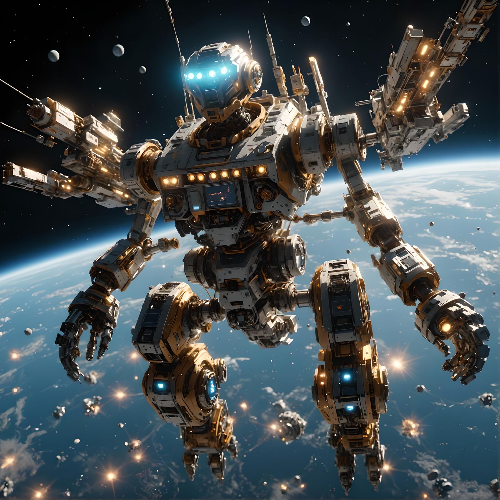 Self-Assembling Robot Nears Completion in Orbit