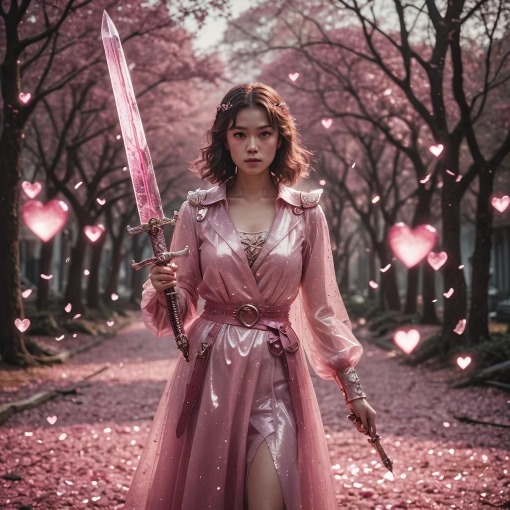 I fight with love.
