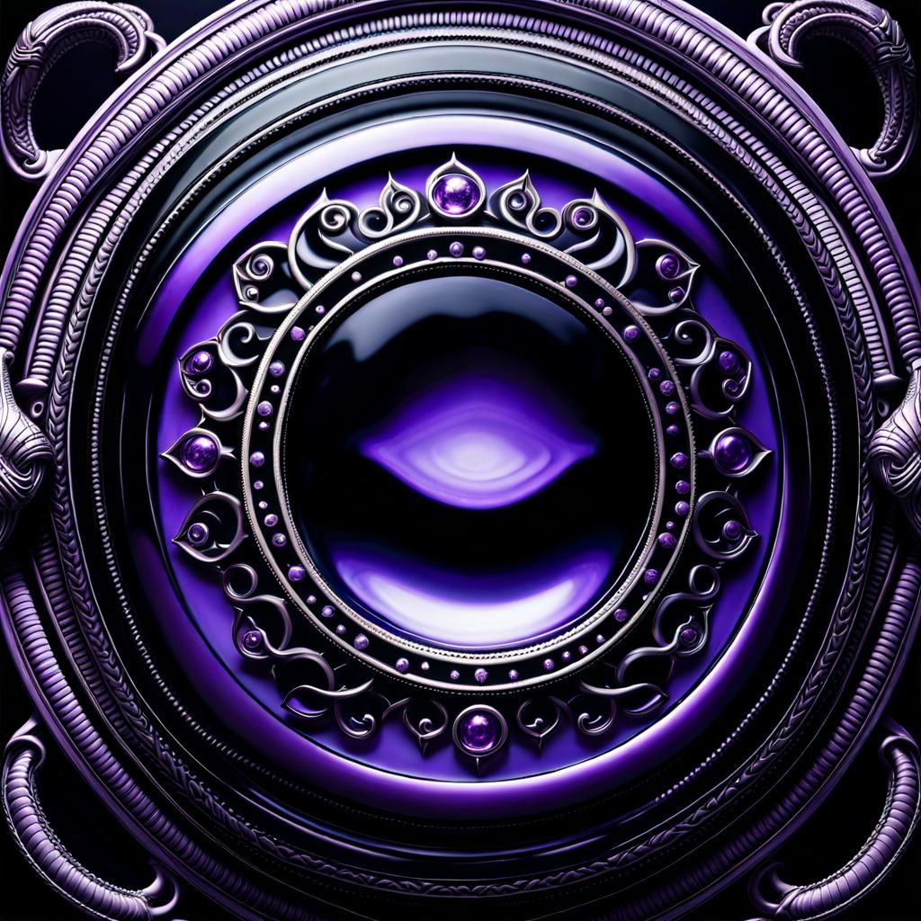 Mandala Symbol of The Obsidian Order 2667