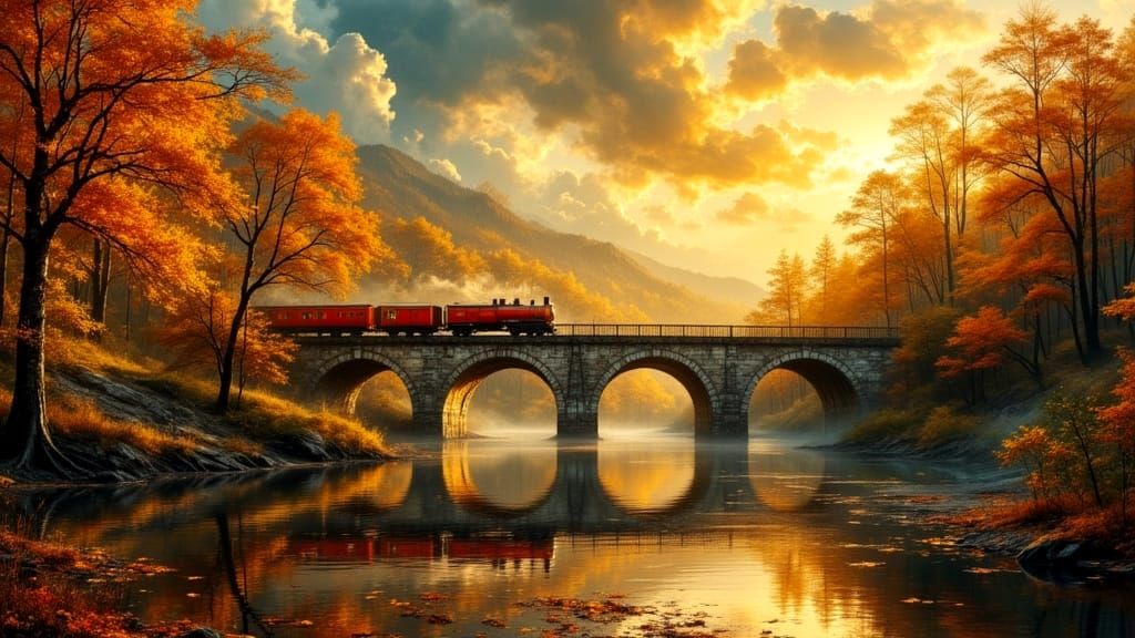 Autumn train
