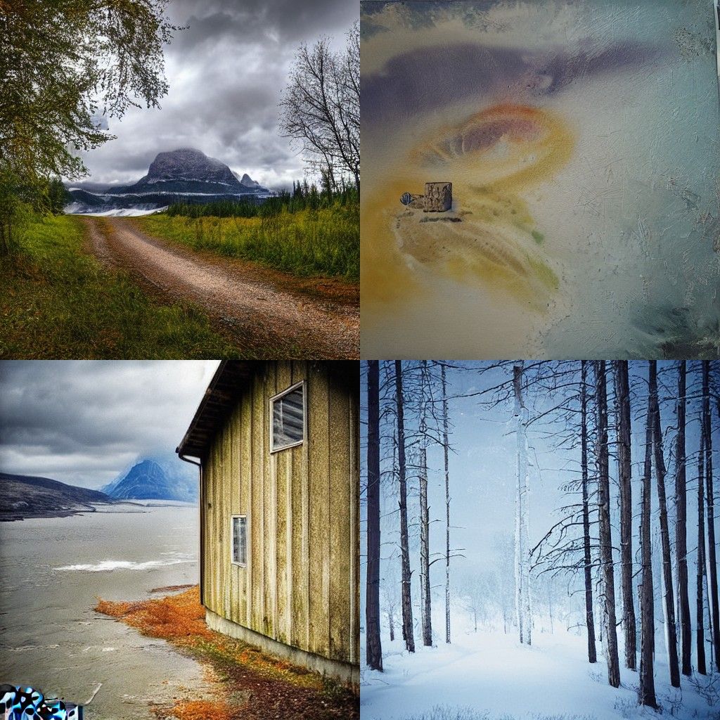 Abstract Composition Inspired by Mikko Kinnunen