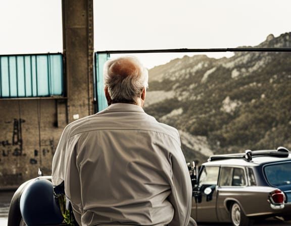 Unexpected UFO Invasion: An AI Generated Image