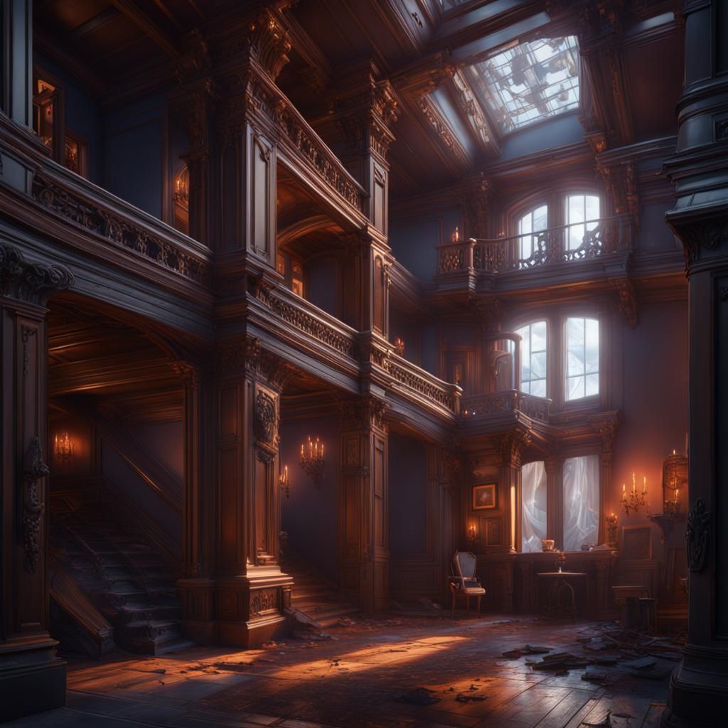 Only Murders Building: Detailed Matte Painting