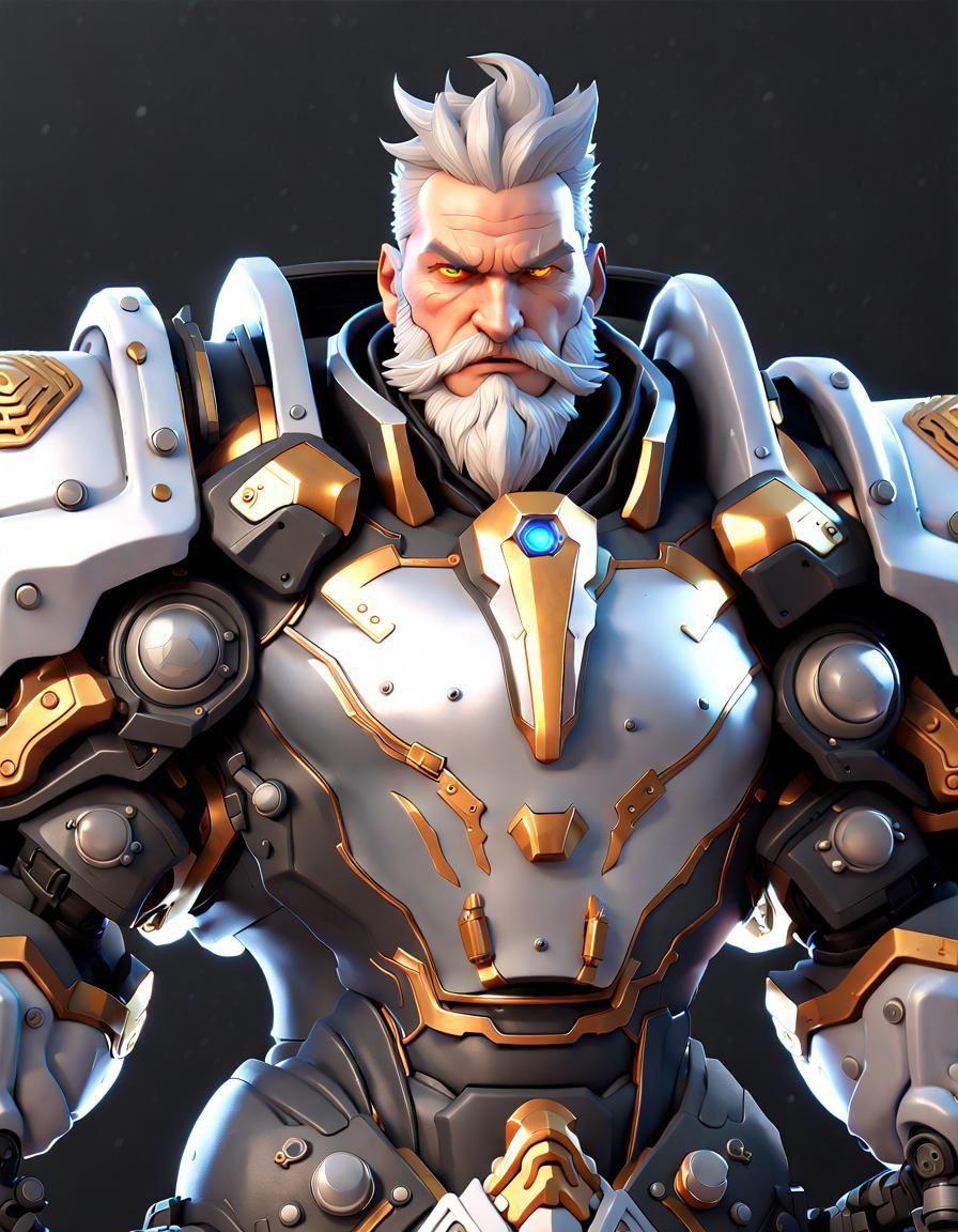 Reinhardt from Overwatch: Detailed Concept Art