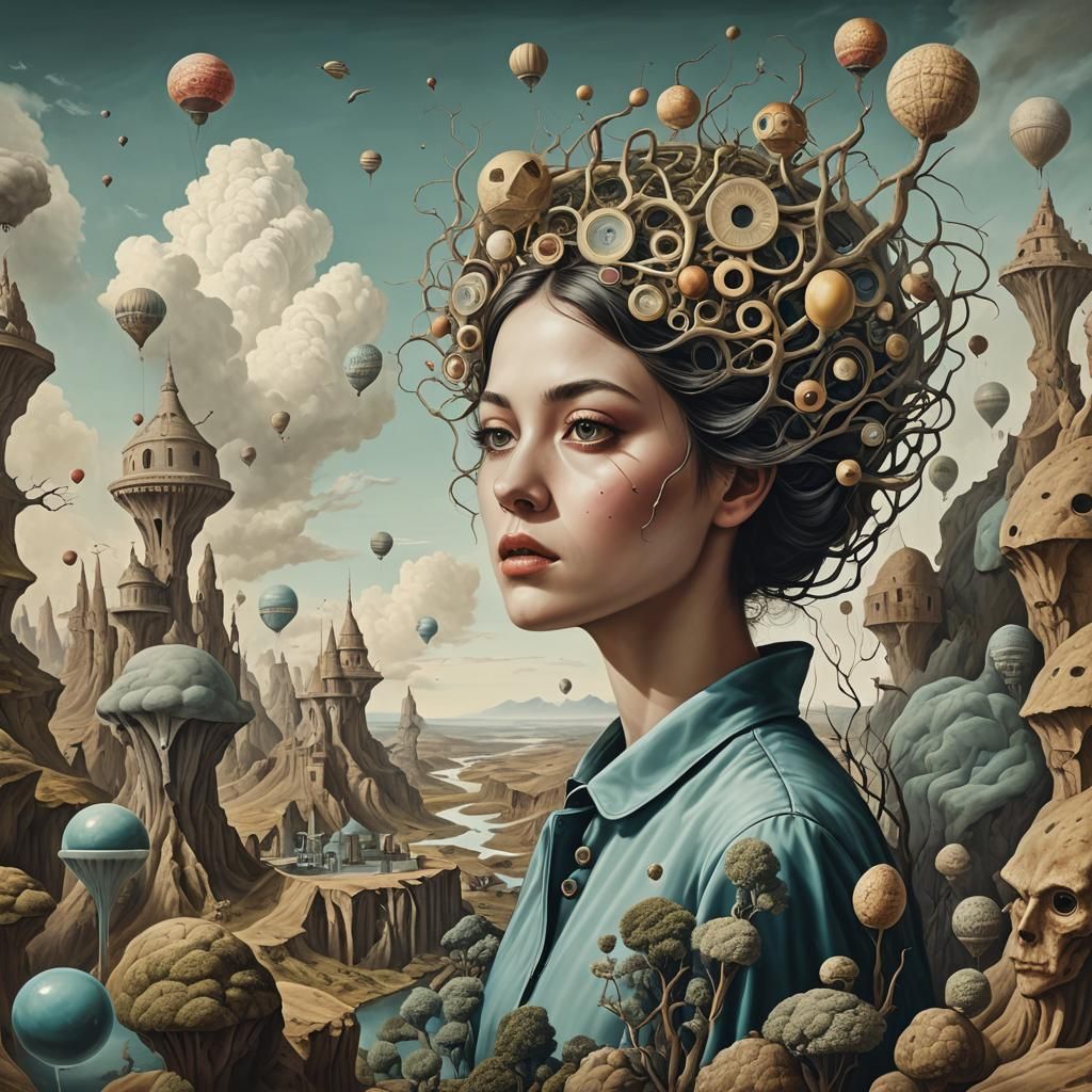 Surreal Illusion: Abstract Digital Art