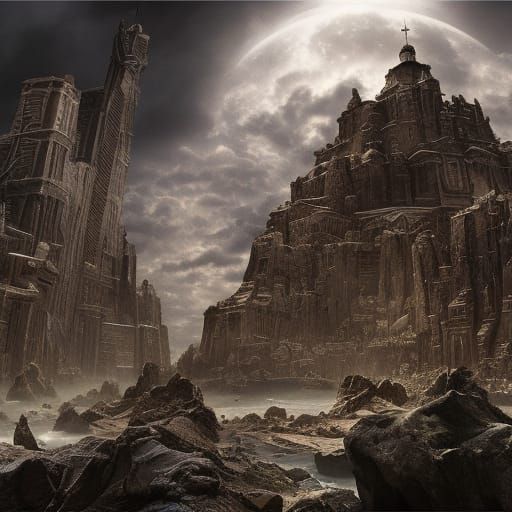 Dramatic Digital Painting: The Mark of Cain