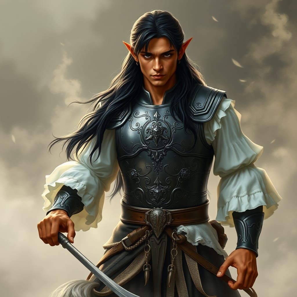 Heroic Elf Centaur in Ethereal Mist