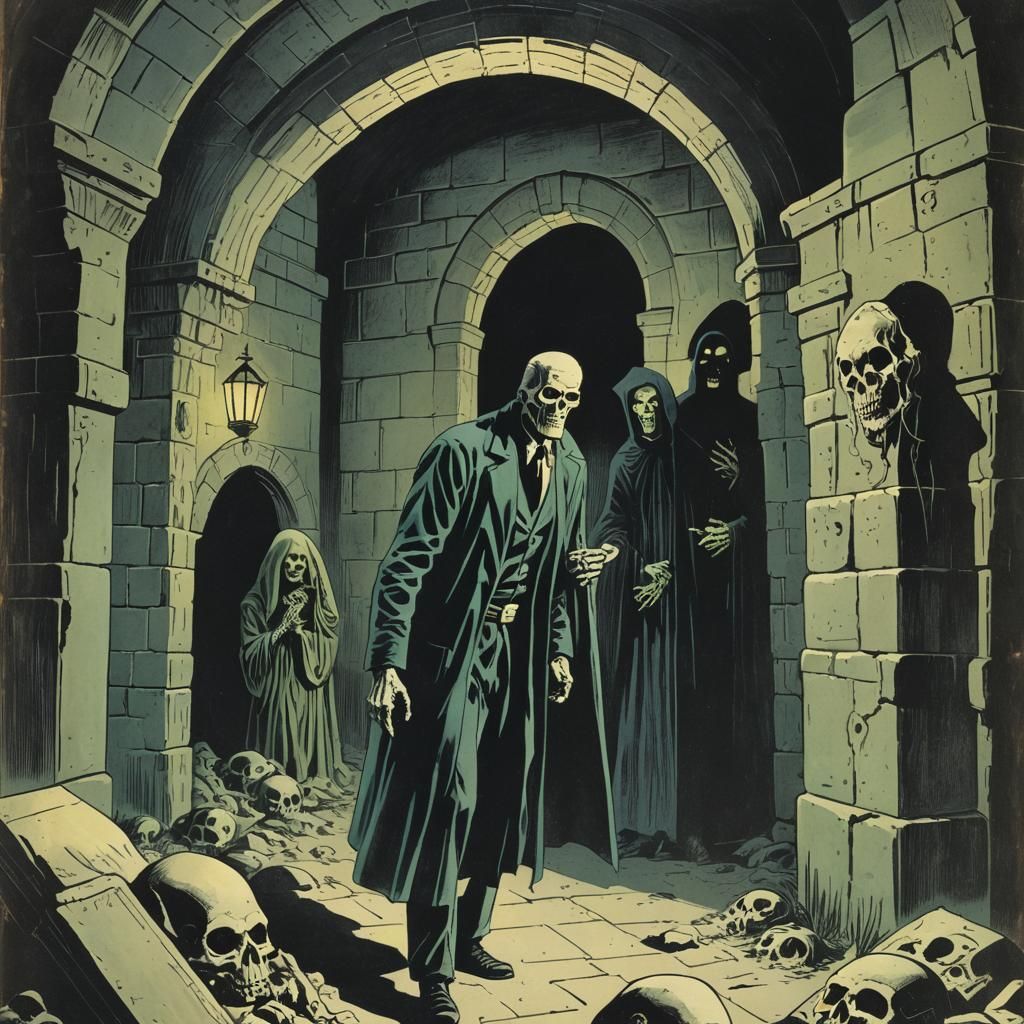 Vintage 'Tales from the Crypt' Comic Book Cover
