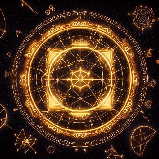 Zodiac Constellations in 3D Digital Art