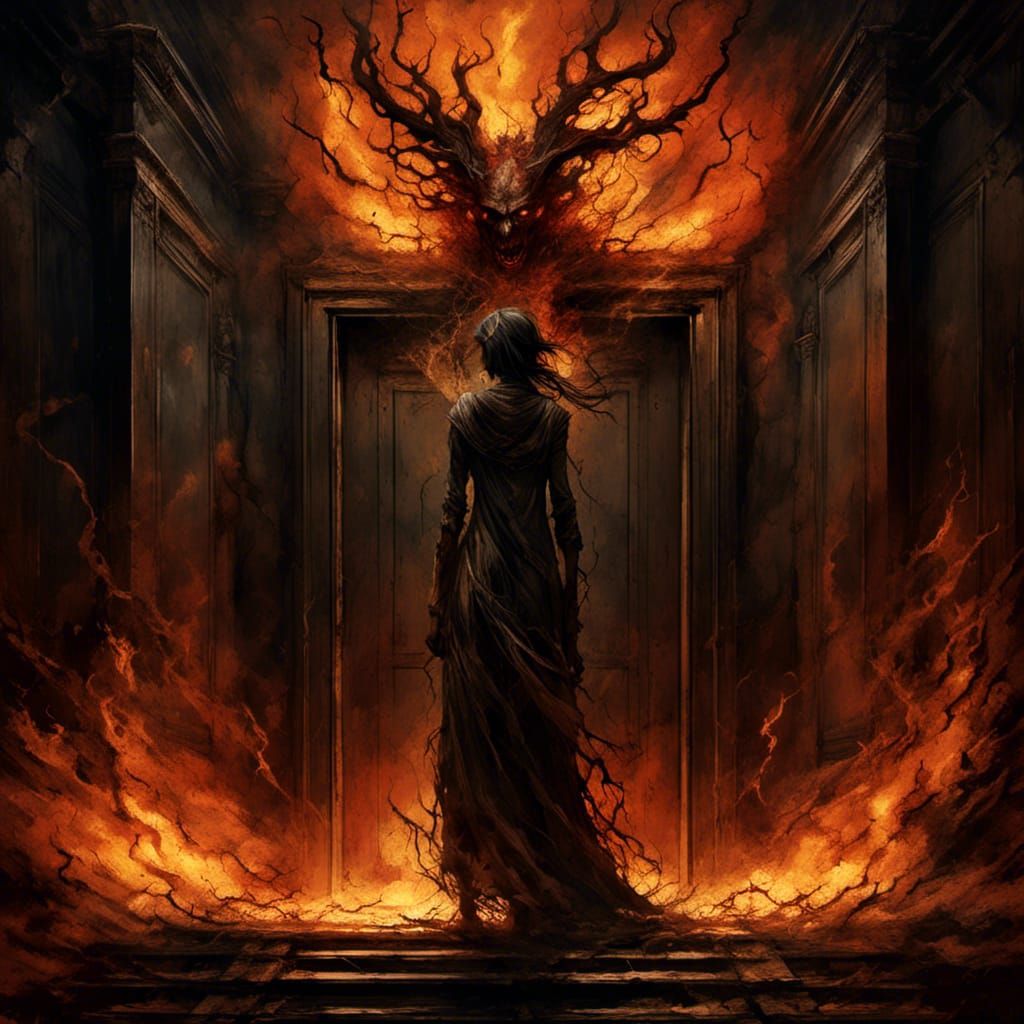 Woman's Nightmare: Elevator to Fiery Hell