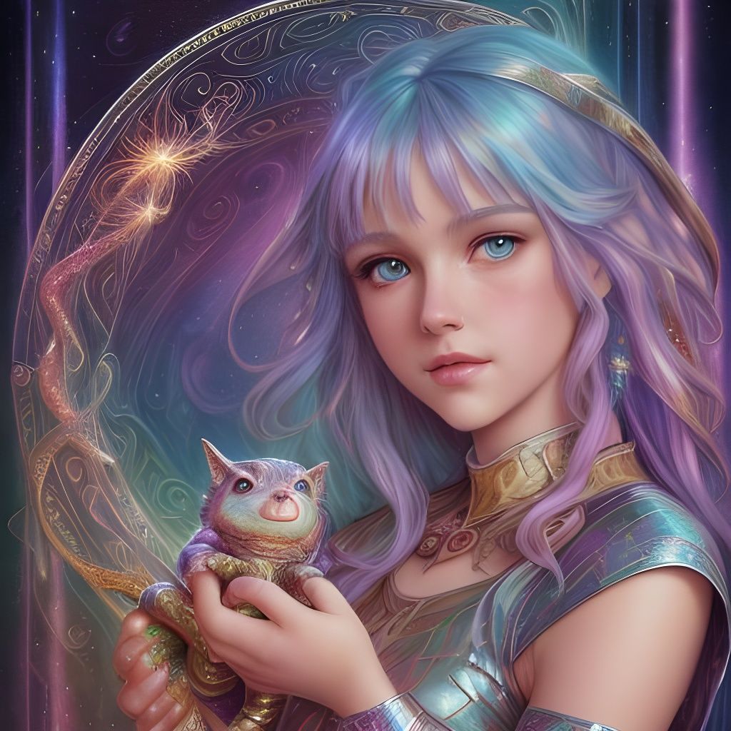 Adorable Christmas Snake in Fantasy Core Watercolor