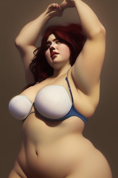 Voluptuous Spider Demon Portrait in Hyperdetailed Style