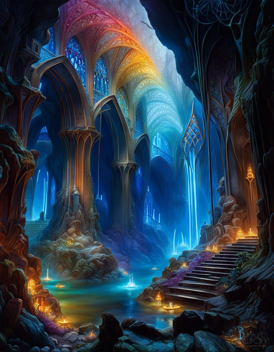 The Underground Kingdom of Eladora - The Elvish Empire