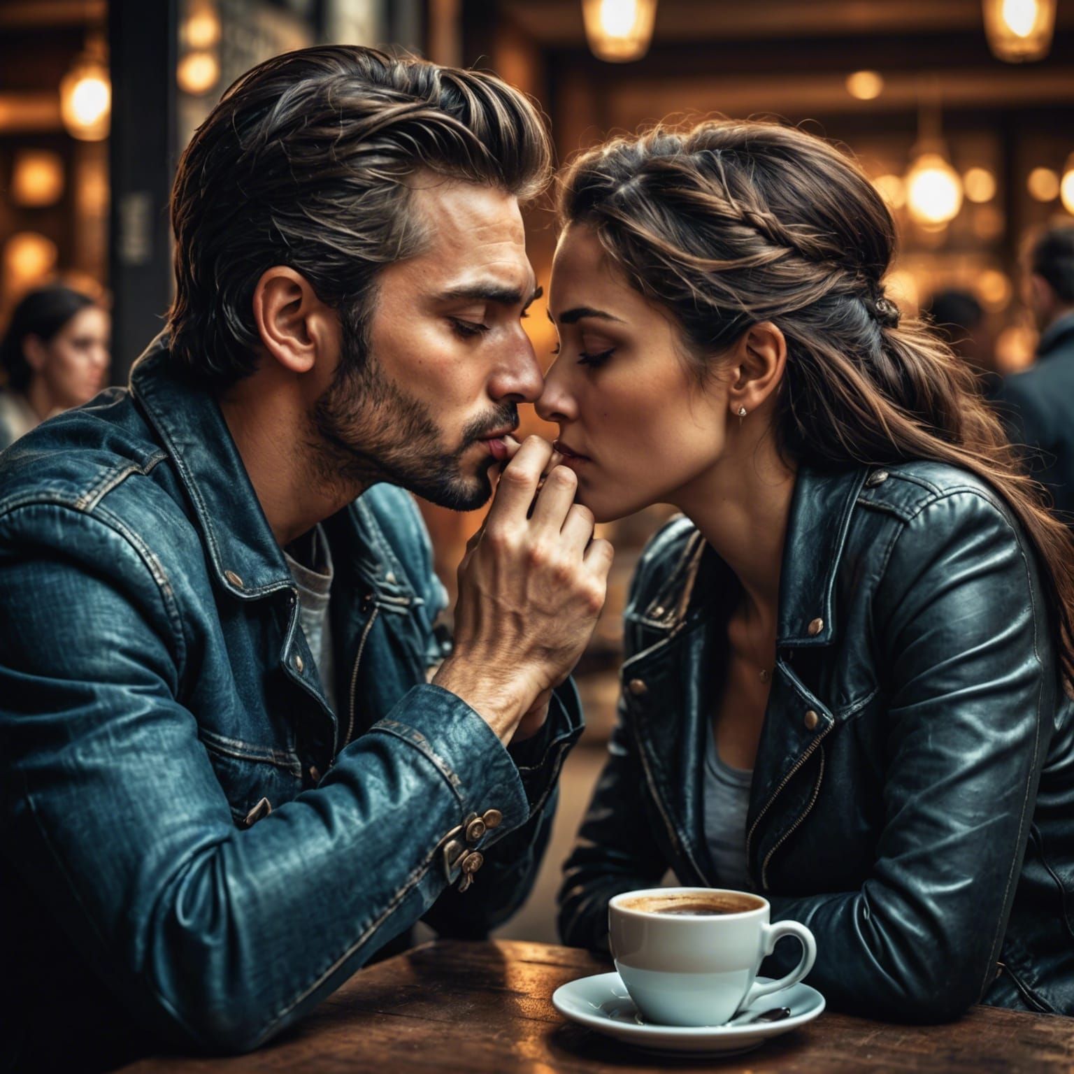 Hyperrealistic Close-Up with Cinematic Atmospheric Lighting