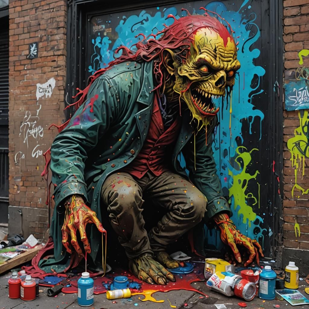 Horrific Fashion in Gustave Doré Style