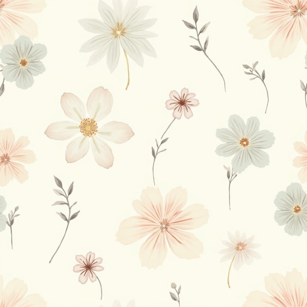Whispers of Cherry Blossoms in Soft Pastels