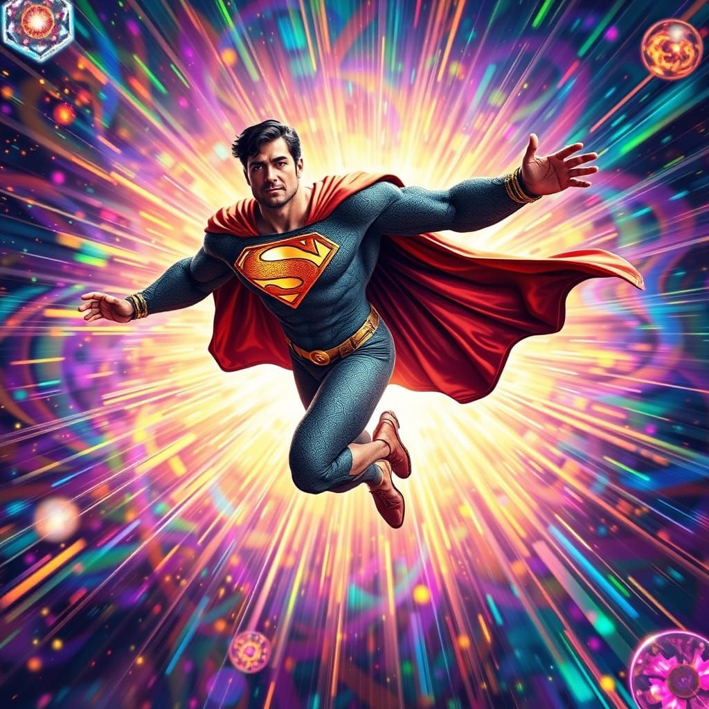 Divine Avenger in Cosmic Splendor