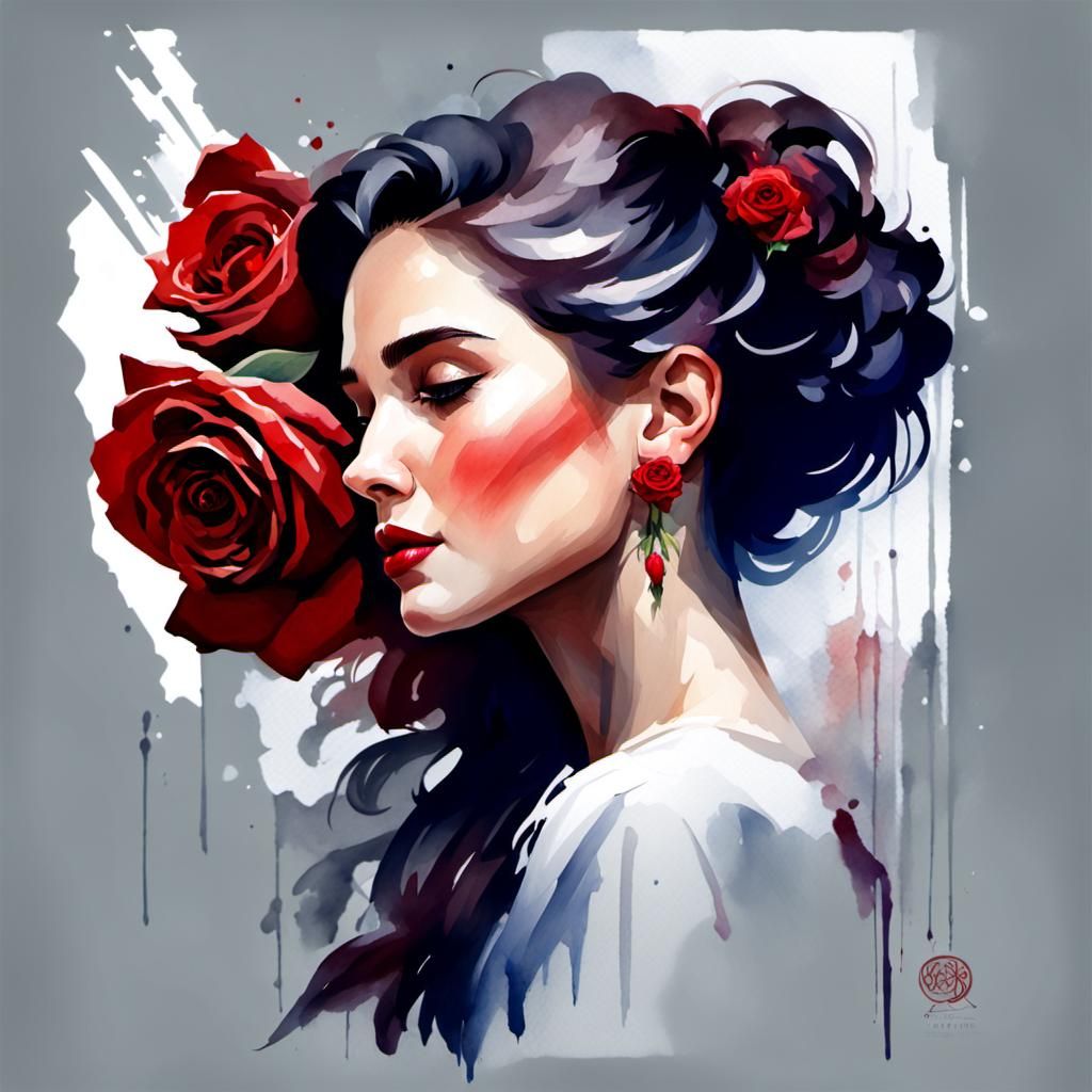 red rose
