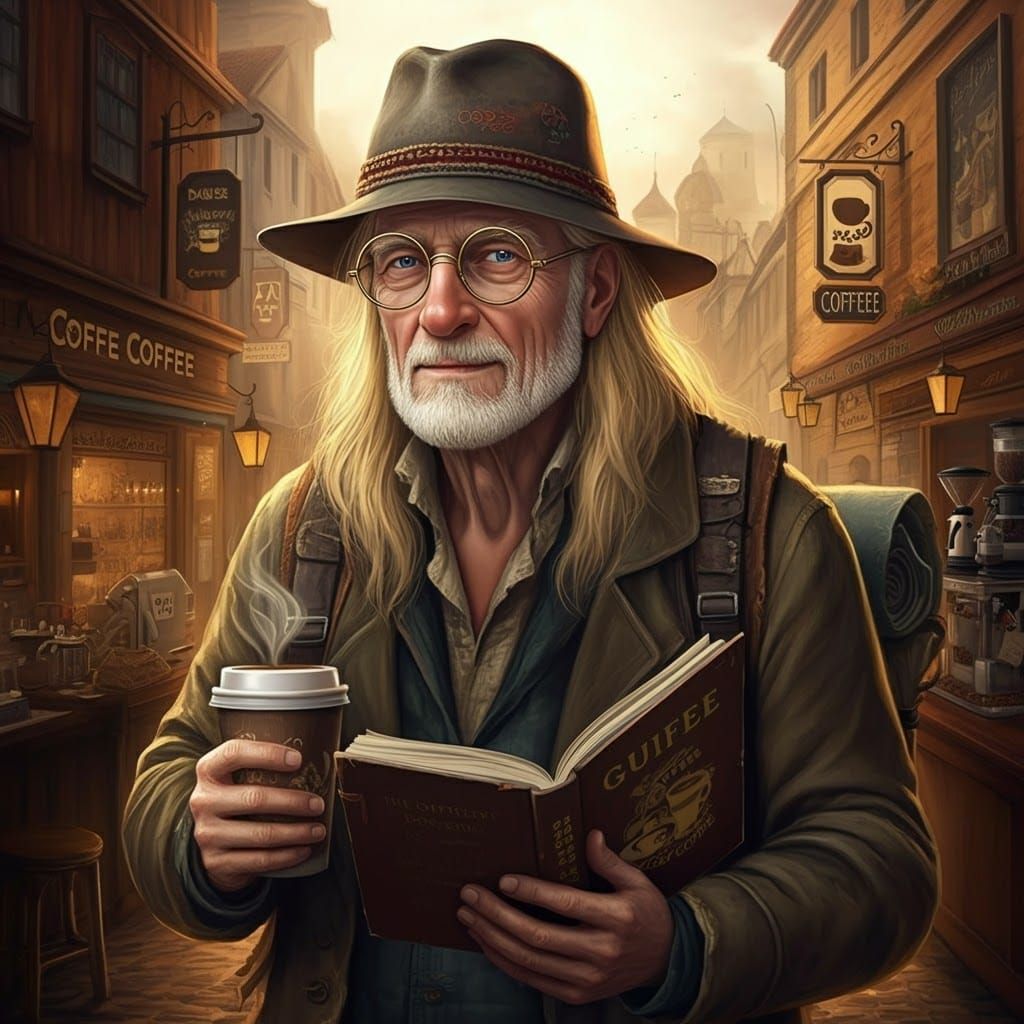 Coffee Quest: An Old Man's Adventure in Coffee Town