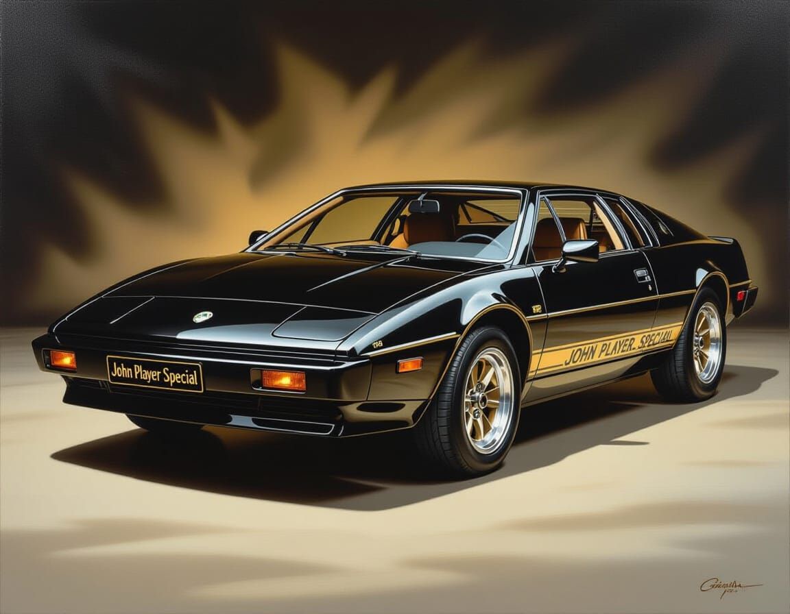 1978 Lotus Esprit JPS in Caravaggio Style