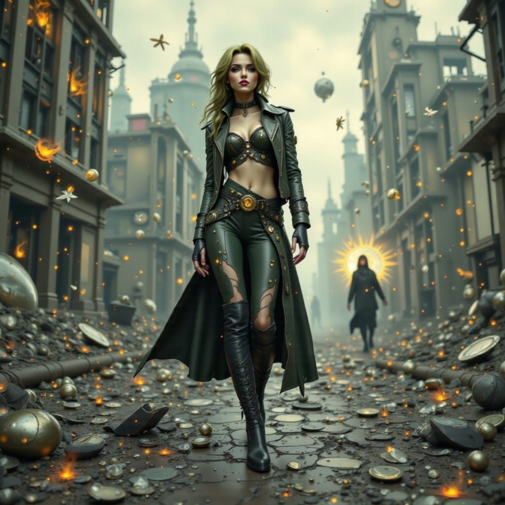 Resilient Beauty in a Post-Apocalyptic Wasteland